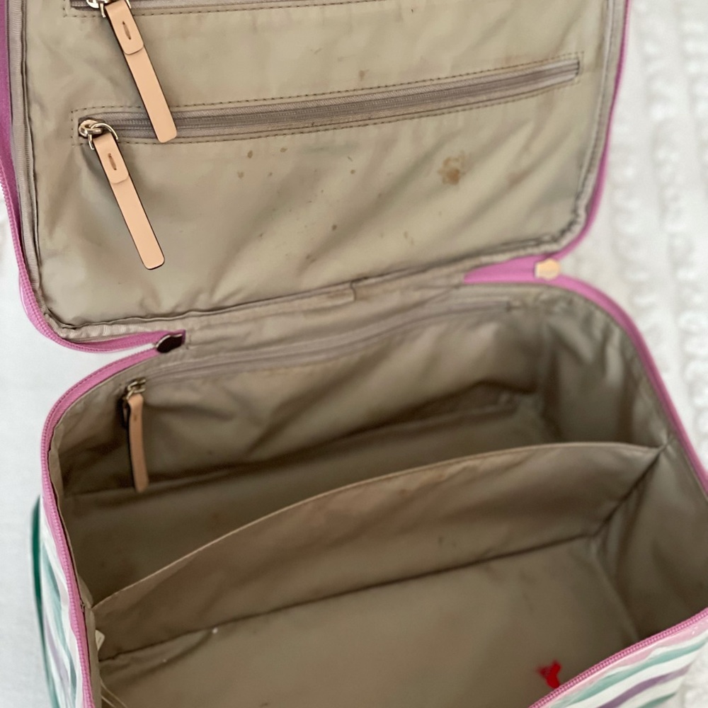 Kate Spade Travel Cosmetic Set Vanity Kit / Train C… Gem